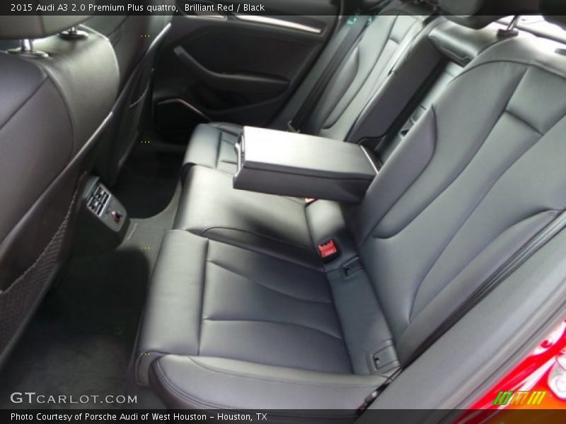 Brilliant Red / Black 2015 Audi A3 2.0 Premium Plus quattro