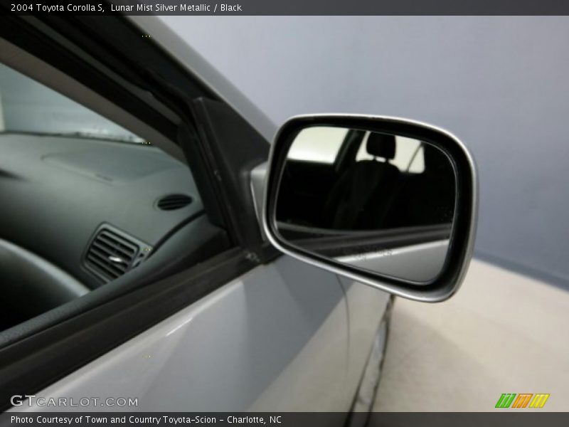 Lunar Mist Silver Metallic / Black 2004 Toyota Corolla S