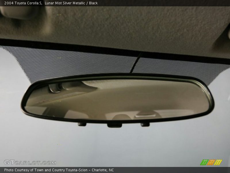 Lunar Mist Silver Metallic / Black 2004 Toyota Corolla S