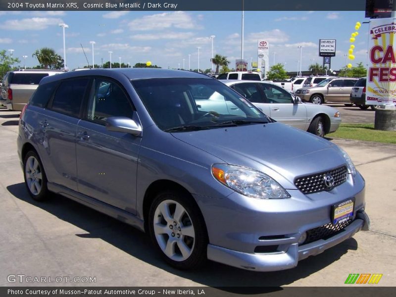 Cosmic Blue Metallic / Dark Gray 2004 Toyota Matrix XRS