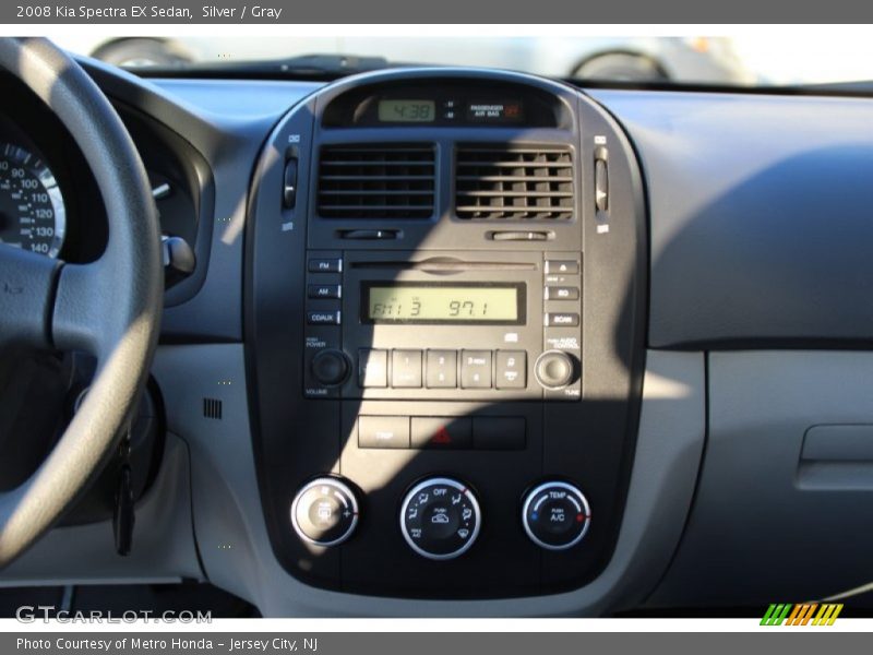 Silver / Gray 2008 Kia Spectra EX Sedan