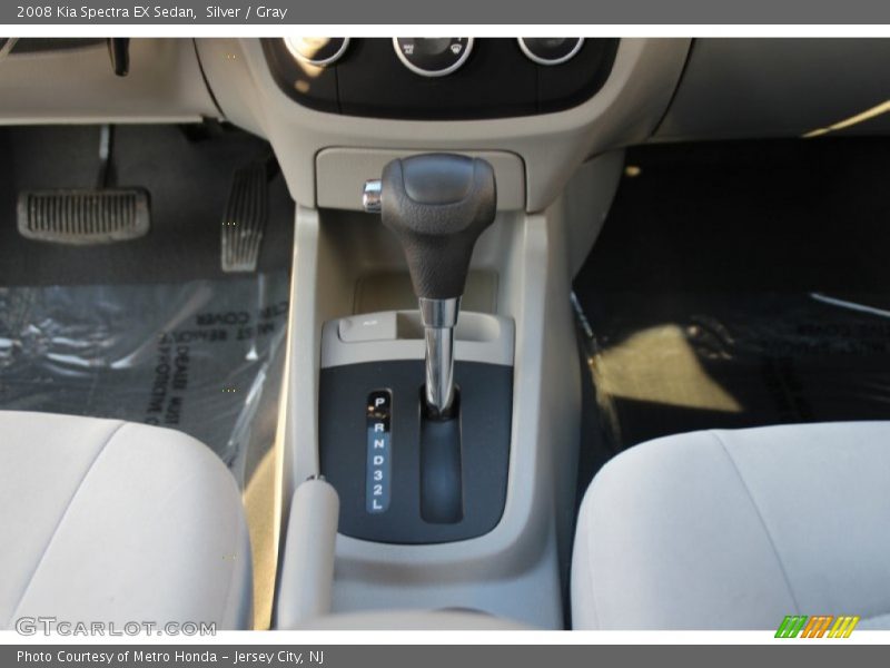 Silver / Gray 2008 Kia Spectra EX Sedan