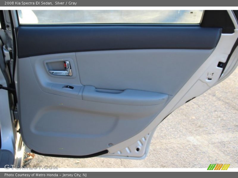Silver / Gray 2008 Kia Spectra EX Sedan