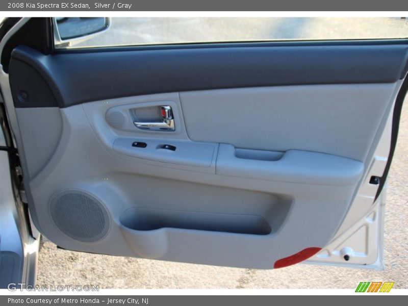 Silver / Gray 2008 Kia Spectra EX Sedan