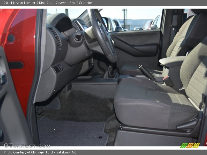 Cayenne Red / Graphite 2014 Nissan Frontier S King Cab