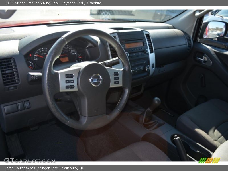 Cayenne Red / Graphite 2014 Nissan Frontier S King Cab
