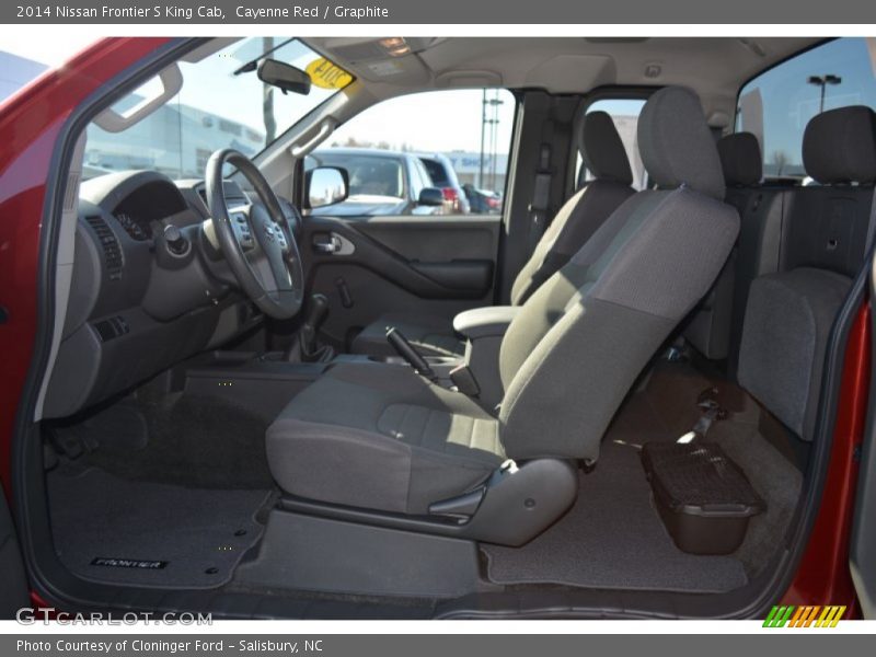 Cayenne Red / Graphite 2014 Nissan Frontier S King Cab