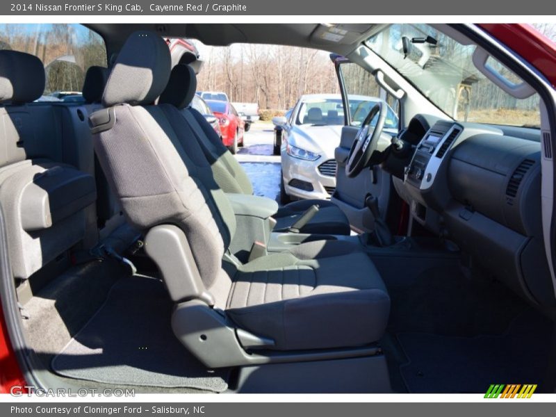 Cayenne Red / Graphite 2014 Nissan Frontier S King Cab