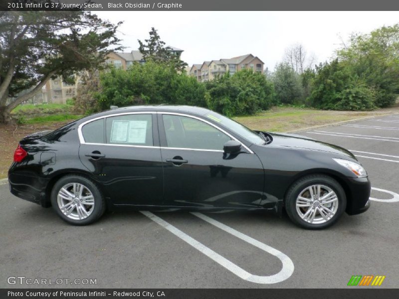 Black Obsidian / Graphite 2011 Infiniti G 37 Journey Sedan