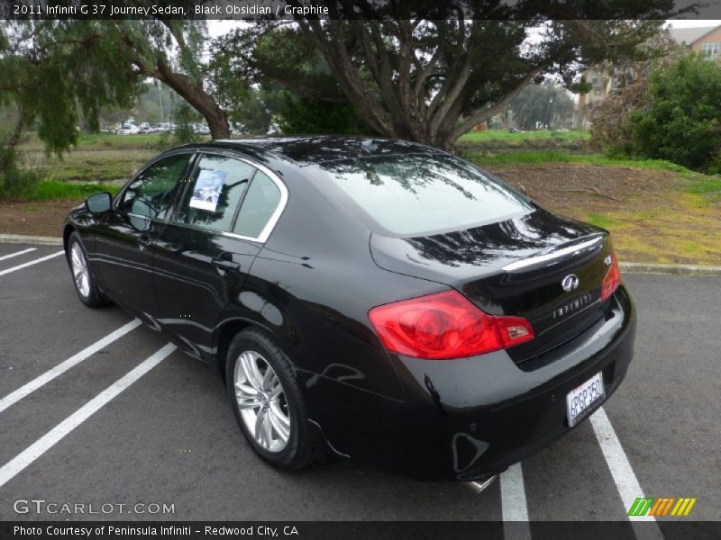 Black Obsidian / Graphite 2011 Infiniti G 37 Journey Sedan