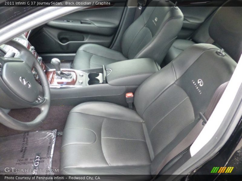 Black Obsidian / Graphite 2011 Infiniti G 37 Journey Sedan