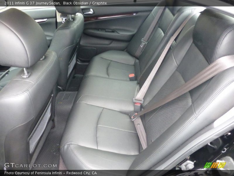 Black Obsidian / Graphite 2011 Infiniti G 37 Journey Sedan