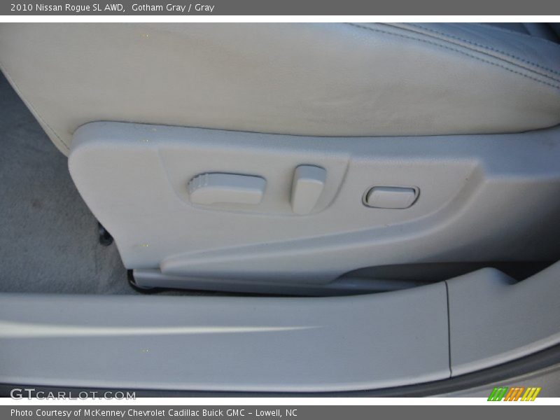 Gotham Gray / Gray 2010 Nissan Rogue SL AWD