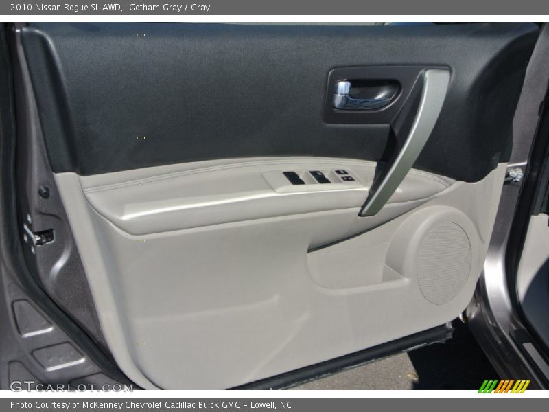 Gotham Gray / Gray 2010 Nissan Rogue SL AWD