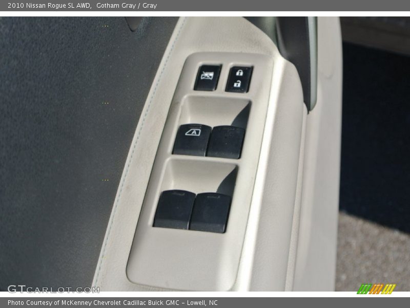 Gotham Gray / Gray 2010 Nissan Rogue SL AWD