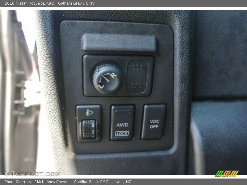 Gotham Gray / Gray 2010 Nissan Rogue SL AWD