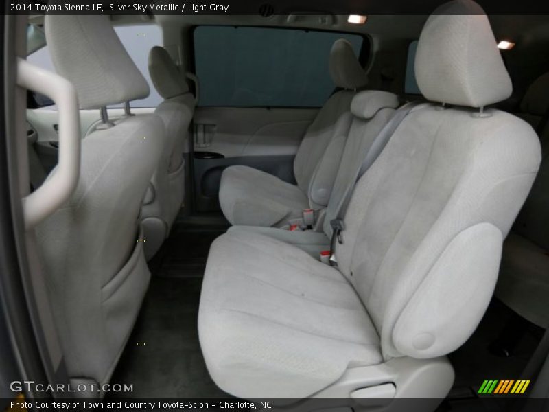 Silver Sky Metallic / Light Gray 2014 Toyota Sienna LE