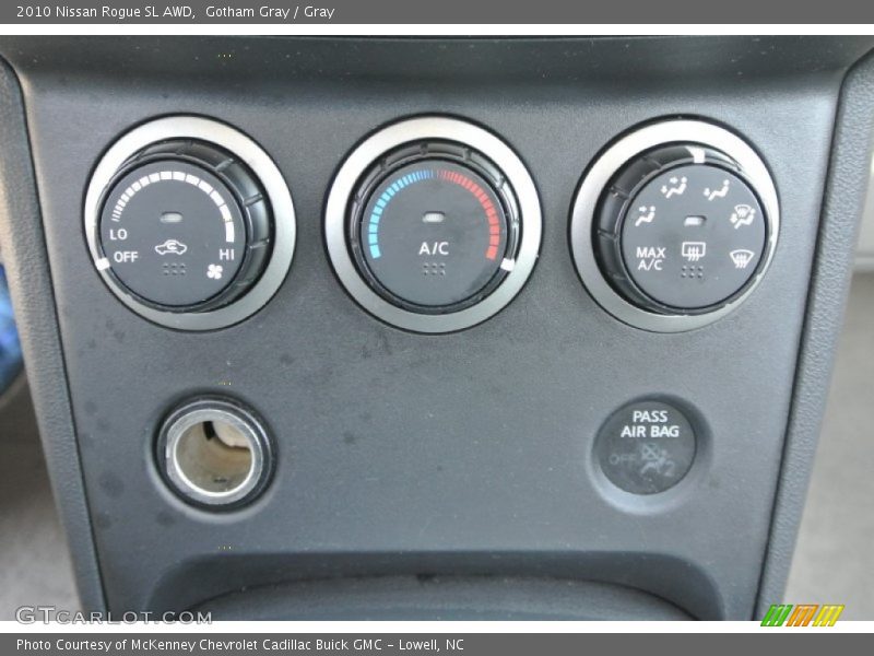 Gotham Gray / Gray 2010 Nissan Rogue SL AWD
