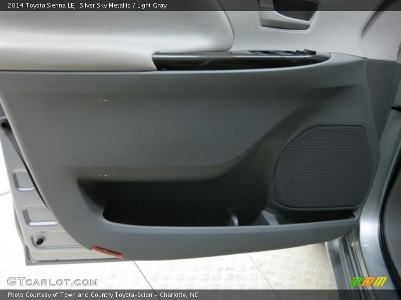 Silver Sky Metallic / Light Gray 2014 Toyota Sienna LE