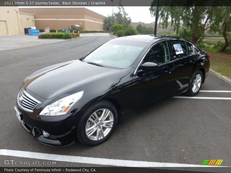 Black Obsidian / Graphite 2011 Infiniti G 37 Journey Sedan