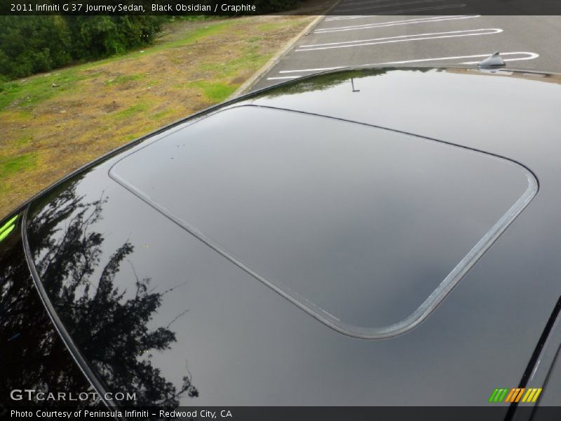 Black Obsidian / Graphite 2011 Infiniti G 37 Journey Sedan