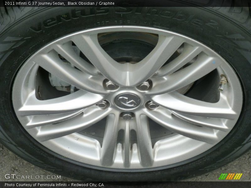 Black Obsidian / Graphite 2011 Infiniti G 37 Journey Sedan