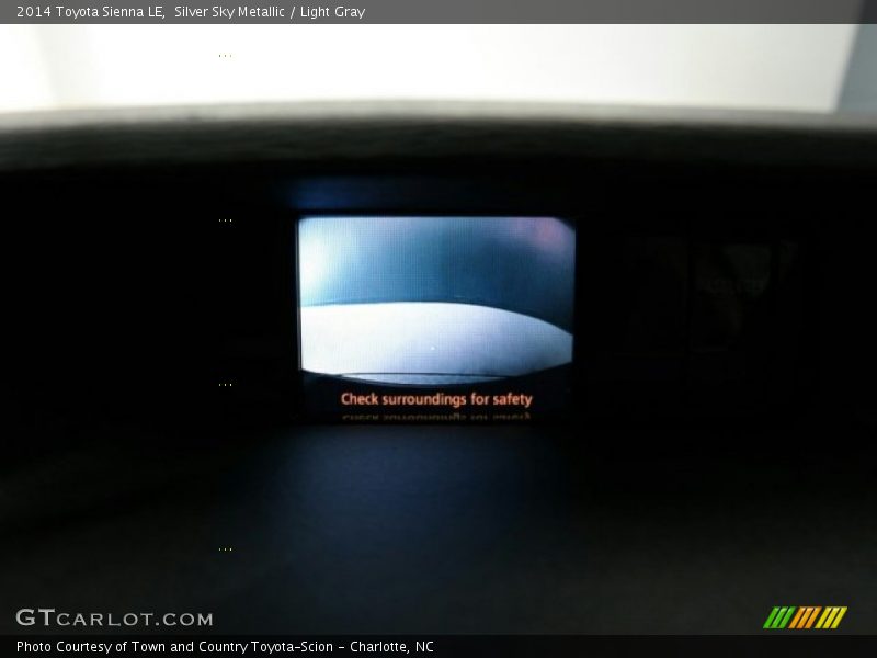 Silver Sky Metallic / Light Gray 2014 Toyota Sienna LE