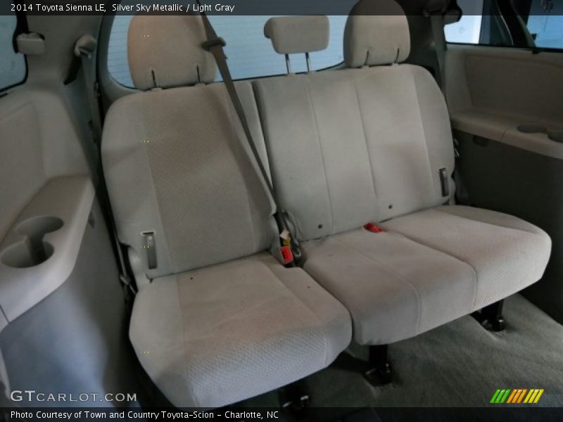 Silver Sky Metallic / Light Gray 2014 Toyota Sienna LE