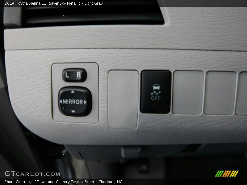 Silver Sky Metallic / Light Gray 2014 Toyota Sienna LE