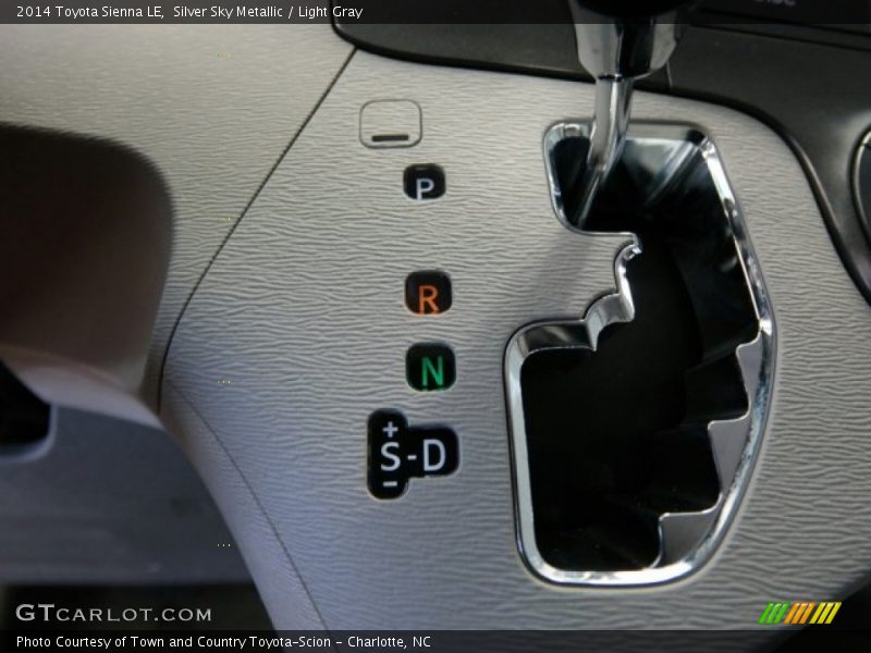 Silver Sky Metallic / Light Gray 2014 Toyota Sienna LE