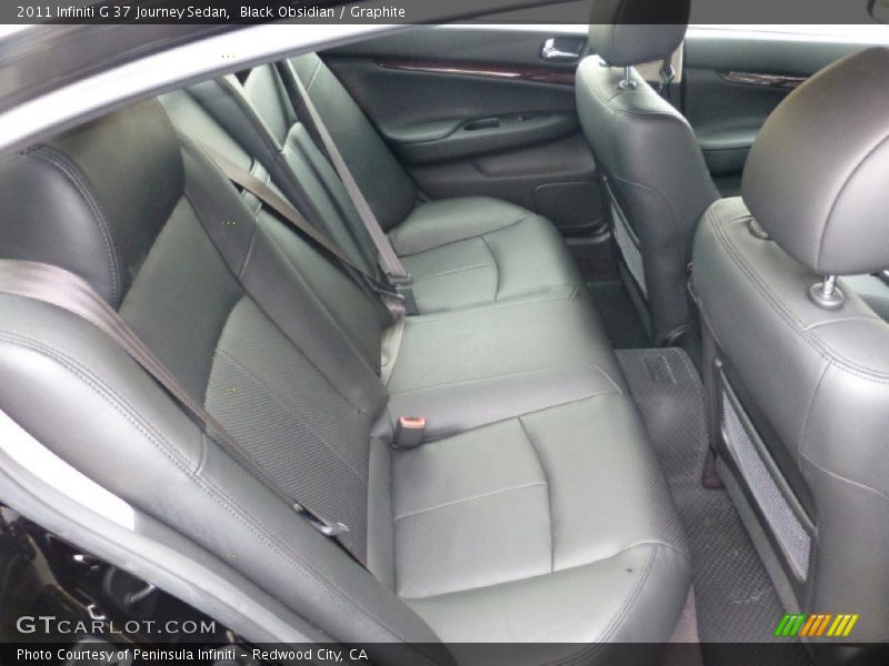 Black Obsidian / Graphite 2011 Infiniti G 37 Journey Sedan