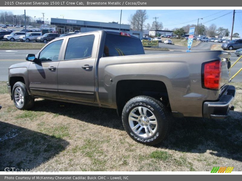 Brownstone Metallic / Cocoa/Dune 2015 Chevrolet Silverado 1500 LT Crew Cab