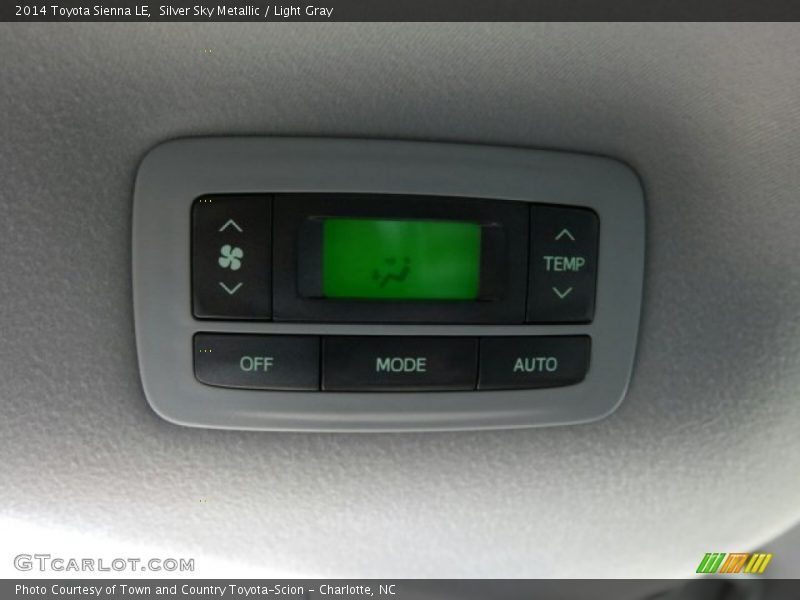Silver Sky Metallic / Light Gray 2014 Toyota Sienna LE