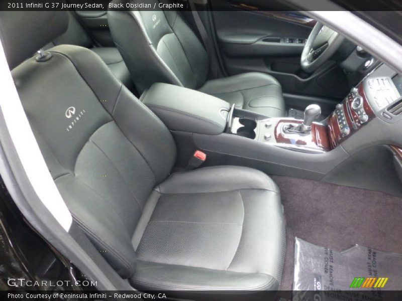 Black Obsidian / Graphite 2011 Infiniti G 37 Journey Sedan