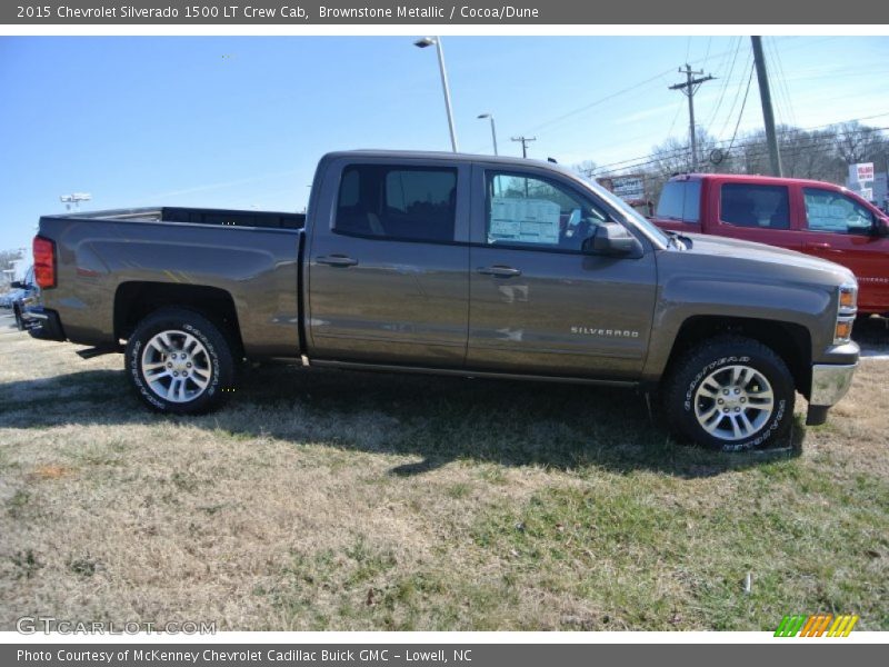 Brownstone Metallic / Cocoa/Dune 2015 Chevrolet Silverado 1500 LT Crew Cab