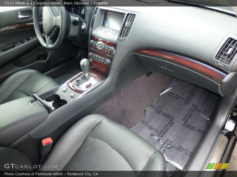 Black Obsidian / Graphite 2011 Infiniti G 37 Journey Sedan