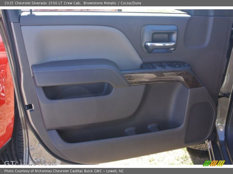 Brownstone Metallic / Cocoa/Dune 2015 Chevrolet Silverado 1500 LT Crew Cab