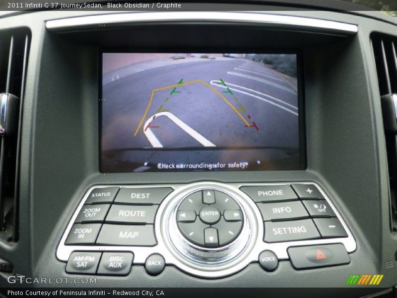 Black Obsidian / Graphite 2011 Infiniti G 37 Journey Sedan
