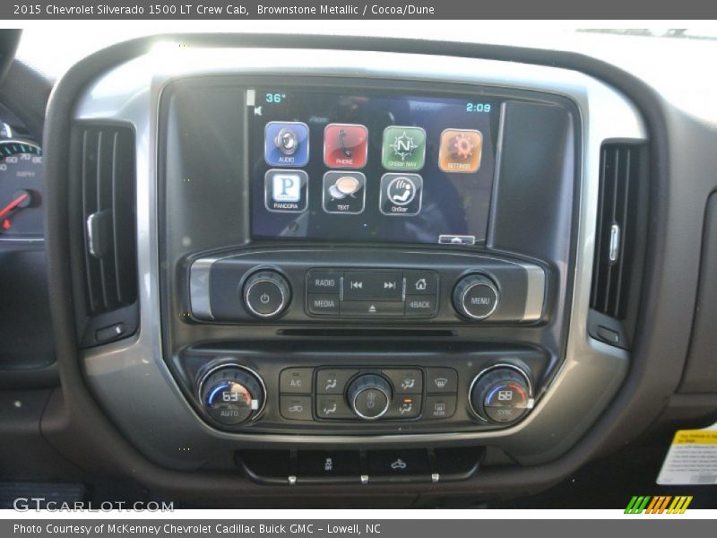 Brownstone Metallic / Cocoa/Dune 2015 Chevrolet Silverado 1500 LT Crew Cab