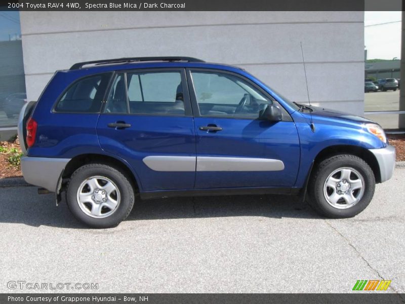 Spectra Blue Mica / Dark Charcoal 2004 Toyota RAV4 4WD