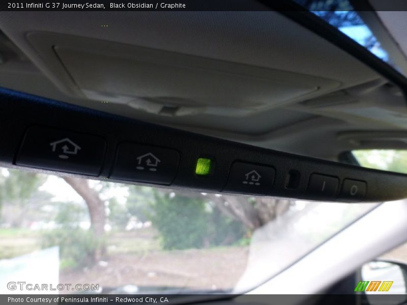 Black Obsidian / Graphite 2011 Infiniti G 37 Journey Sedan