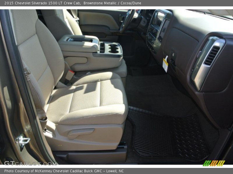 Brownstone Metallic / Cocoa/Dune 2015 Chevrolet Silverado 1500 LT Crew Cab