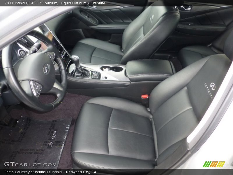  2014 Q 50 3.7 Premium Graphite Interior