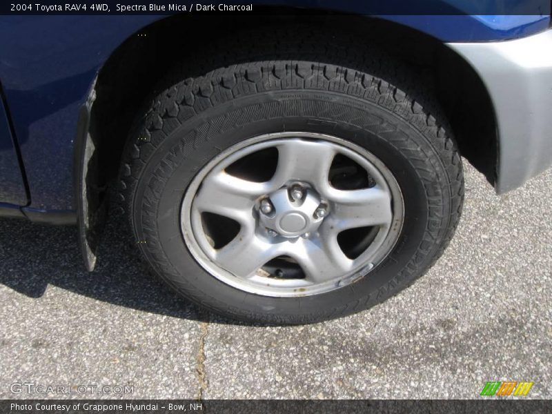 Spectra Blue Mica / Dark Charcoal 2004 Toyota RAV4 4WD
