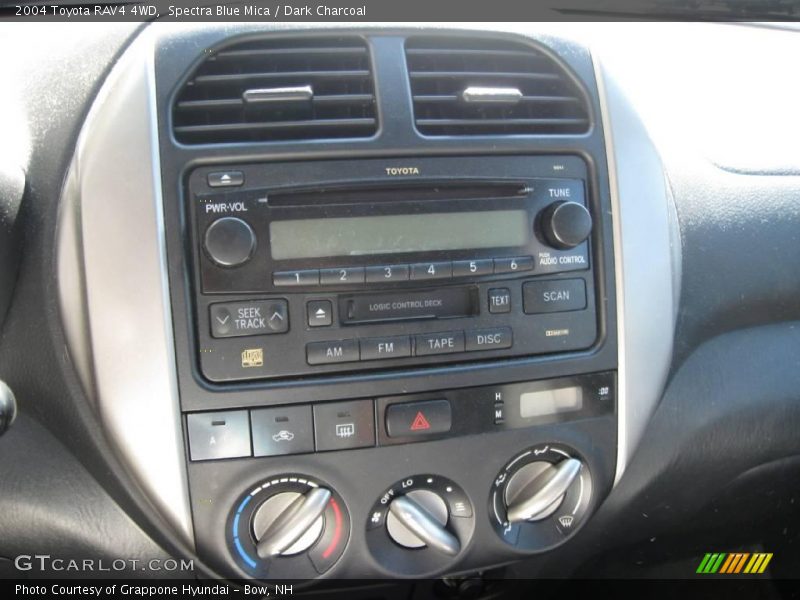 Spectra Blue Mica / Dark Charcoal 2004 Toyota RAV4 4WD