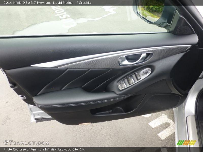 Liquid Platinum / Graphite 2014 Infiniti Q 50 3.7 Premium