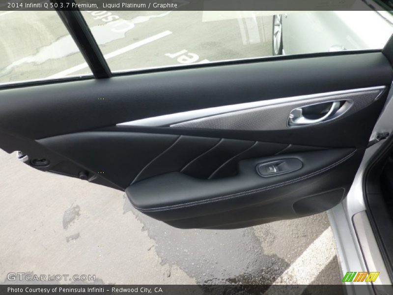 Liquid Platinum / Graphite 2014 Infiniti Q 50 3.7 Premium