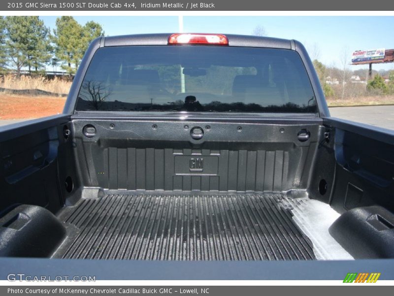 Iridium Metallic / Jet Black 2015 GMC Sierra 1500 SLT Double Cab 4x4
