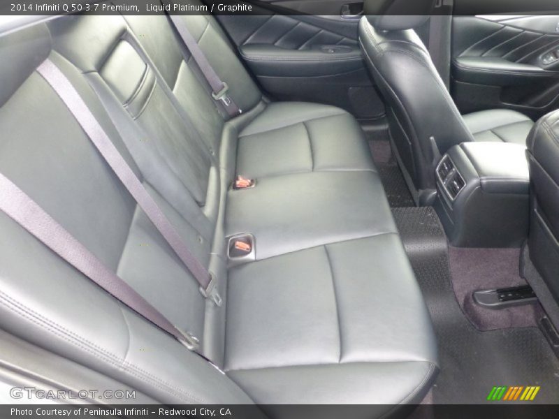 Liquid Platinum / Graphite 2014 Infiniti Q 50 3.7 Premium
