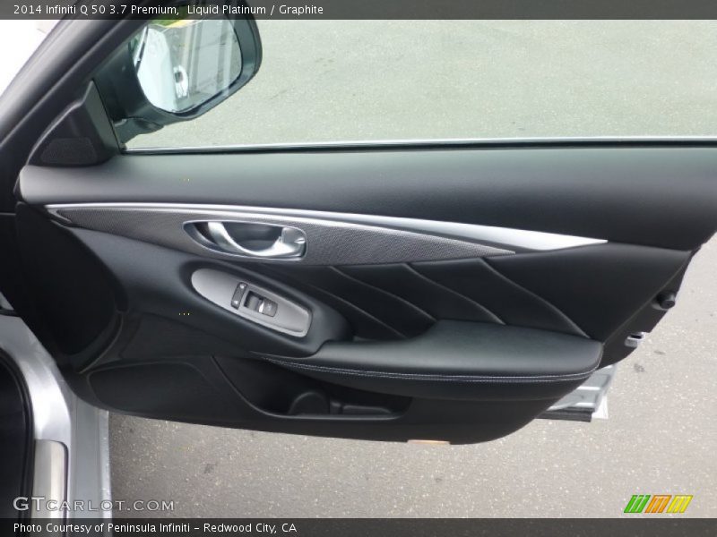 Liquid Platinum / Graphite 2014 Infiniti Q 50 3.7 Premium